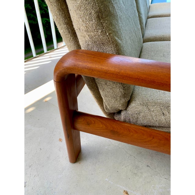 Mid-Century Danish Teak Sofa from Dyrlund, 1970s For Sale - Image 6 of 18