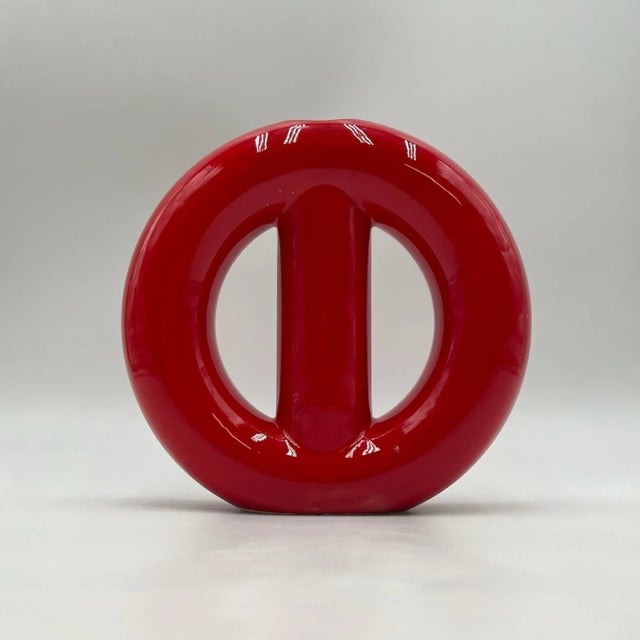 Charming and very rare ceramic table set made in Italy by Pareschi Laveno in the 60s. The large ash tray and the quirky...