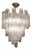1950s Venini Tronchi Design Murano Chandelier For Sale