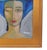 Original one-of-a-kind contemporary portrait oil painting on an artist's canvas panel of a chic French Mademoiselle with...
