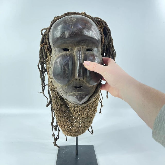 Wood Early 20th Century Dan Deangle Mask For Sale - Image 7 of 7