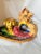 Vintage Mid-Century Modern, 1950s Italian Majolica Griffin Chambersticks, Hand-Painted Ceramic Pair For Sale In New York - Image 6 of 16
