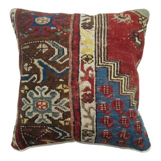 Zabihi Collection Turkish Rug Pillow For Sale