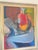 Mid 20th Century Mid Century Abstract Expressionist Oil Painting For Sale - Image 5 of 9