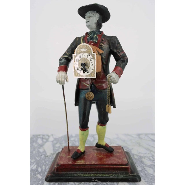 Gentleman on a Walk Clock For Sale - Image 4 of 4