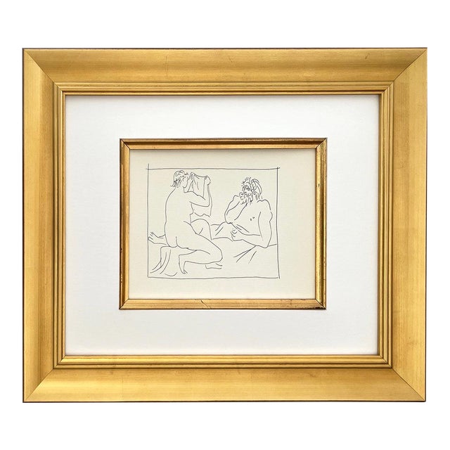 1970s Picasso 29 Arachne Showing Her Work Framed For Sale