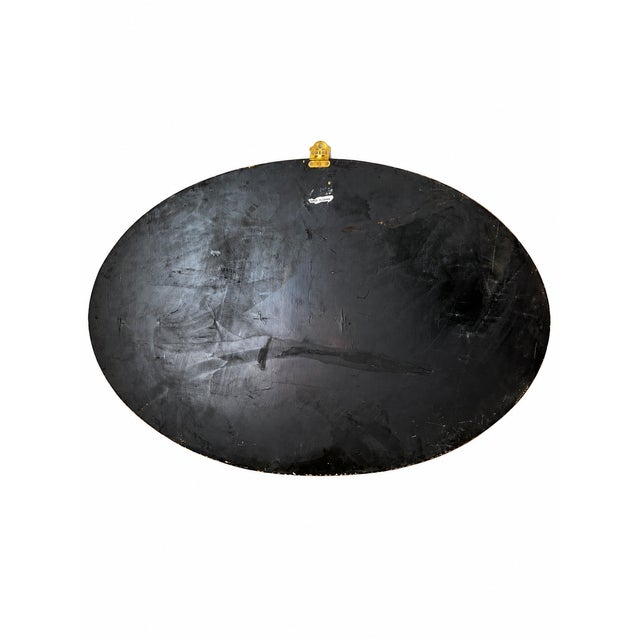 Late 20th Century Chinoiserie Black Lacquer & Mother-of-Pearl Relief Wall Panels — Set of 3 For Sale - Image 17 of 17