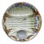 French Majolica Asparagus Plate Onnaing, Circa 1890 For Sale