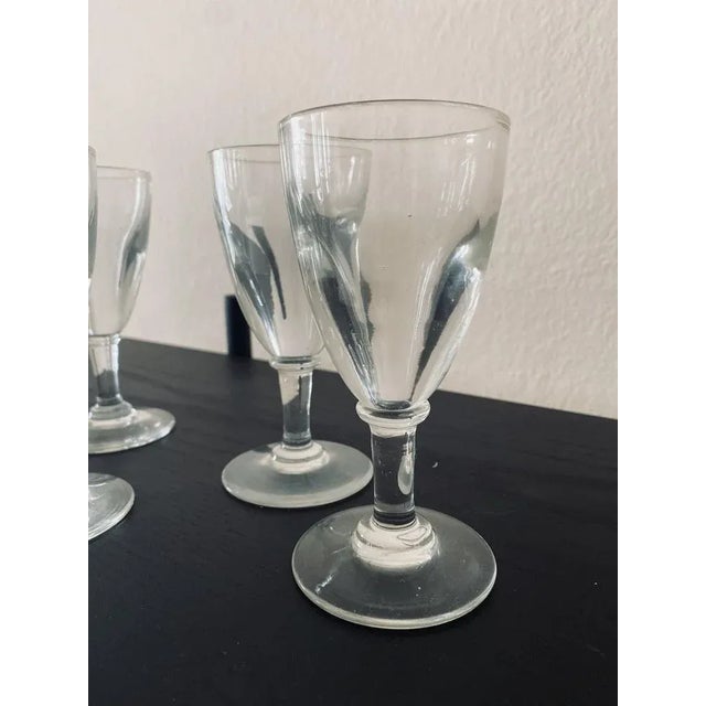 French Pastis Glasses, 1900s, Set of 4 For Sale - Image 10 of 11