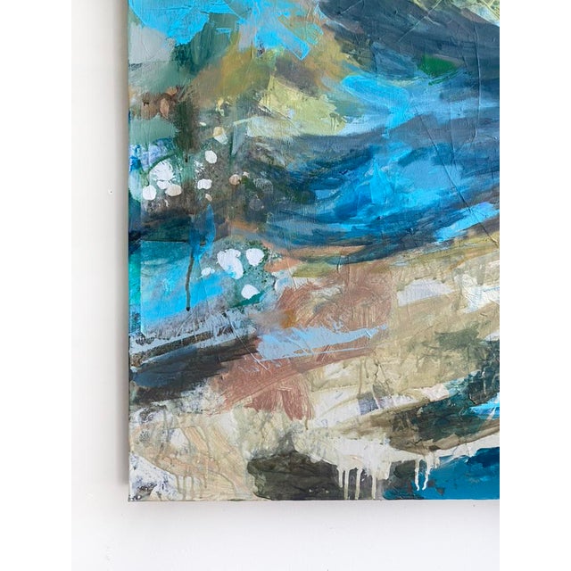 Contemporary "Water Reflections" 2026 Original Painting by Jessalin Beutler For Sale - Image 3 of 8