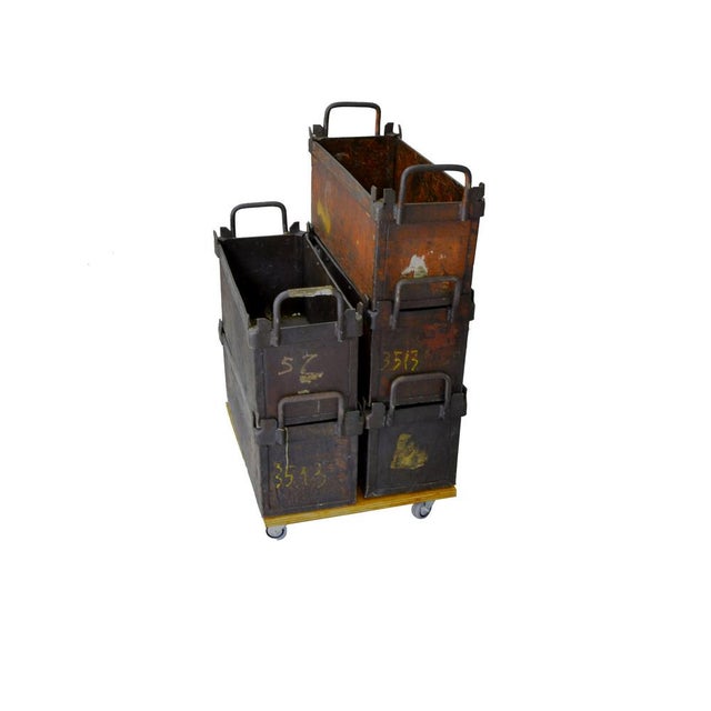 Storage Container from Fiat, 1960s, Set of 5 For Sale - Image 10 of 10