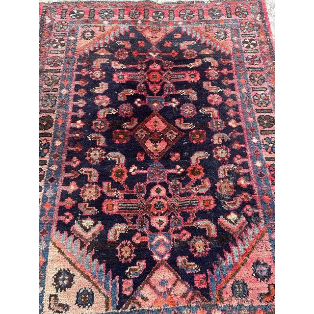 Vintage Hamadan Rug, 1960s For Sale - Image 13 of 16
