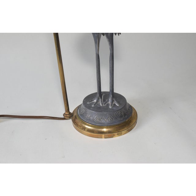 Vintage Crane Bird Lamps, 1970s, Set of 2 For Sale - Image 5 of 8