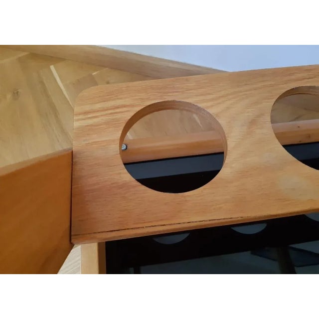Mid-Century Modern Mid-Century Serving Bar Cart, 1969 For Sale - Image 3 of 12