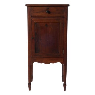 Mid 20th Century Mahogany Humidor-Smoking Stand For Sale