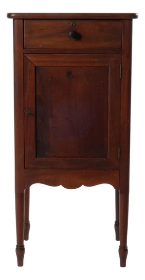 Mid 20th Century Mahogany Humidor-Smoking Stand