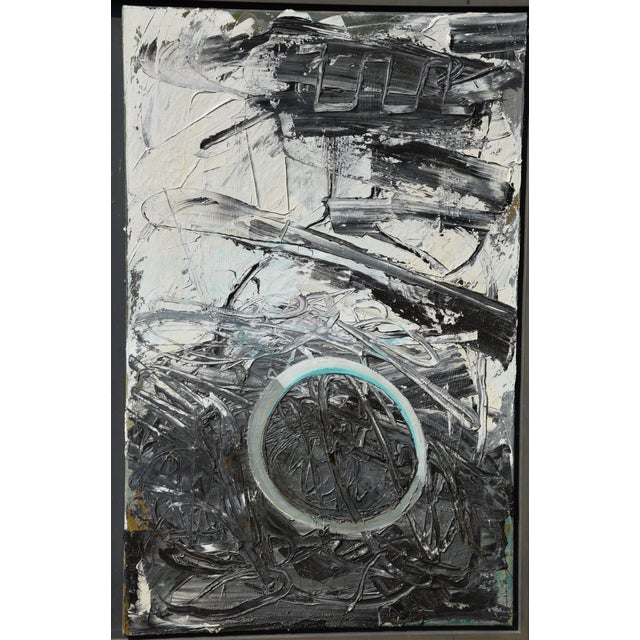 1980s Christoph M. Gais, Triptych, 1988, Oil Painting on Canvas, Framed, Set of 3 For Sale - Image 5 of 13