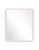 Contemporary Fleur Home Carnival Muses Rectangle Mirror in Frosted Petal, 24.5x36 For Sale - Image 3 of 3