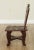 Liberty & Co. Libert & Co. London Antique Japanese Arts & Crafts Carved Low Chair For Sale - Image 4 of 13