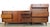Mainline by Hooker 1960s Slick Restored Original Mid Century Modern Dresser Set, Mainline by Hooker Furniture For Sale - Image 4 of 18