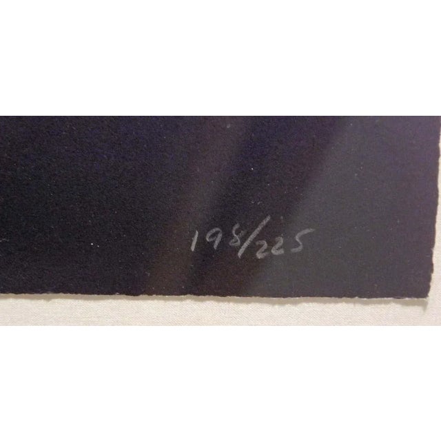 Impressionist R.C.Gorman Sunrise Framed Original Lithograph 1990 Hand Signed For Sale - Image 3 of 5