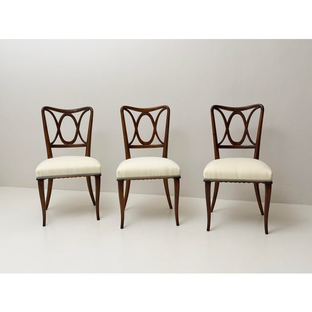 1950s Chairs in the style of Paolo Buffa, Italy, 1950s, Set of 6 For Sale - Image 5 of 5
