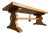 Monastery Table in Oak, 1970s For Sale