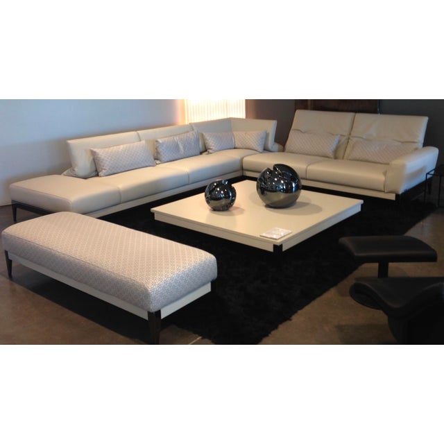 Contemporary Connexe Large Square Table Attributed Roche Bobois For Sale - Image 10 of 10