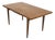 Danish Sculptural Extendable Dining Table in Teak, 1960s For Sale