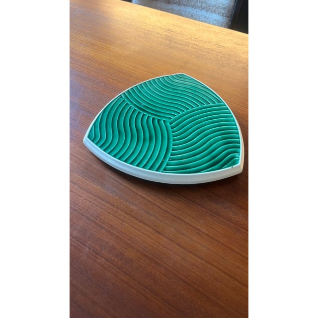 1970s Ceramic Trivet or Centerpiece from Sarreguemines, 1970s For Sale - Image 5 of 6