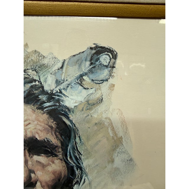 Harley Brown Sitting Eagle Lithograph, Signed For Sale - Image 10 of 12