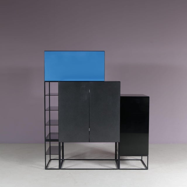 Vision Cabinet by Pierre Mazairac & Karel Boonzaaijer for Pastoe, Netherlands, 1980s For Sale - Image 11 of 12