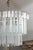 Venini 1960s Venini Style Murano Glass "Wedding Cake" Chandelier, Italy For Sale - Image 4 of 12