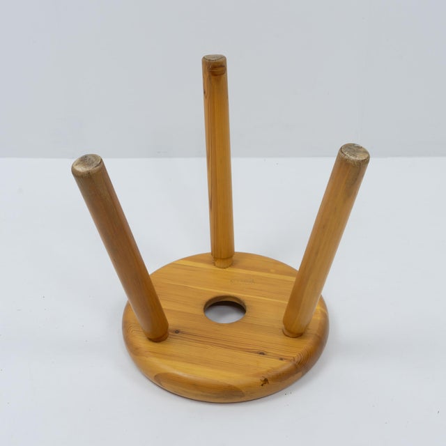Wood Sauna Stool by Bertel Gardberg for Artek, Finland, 1970s For Sale - Image 7 of 9