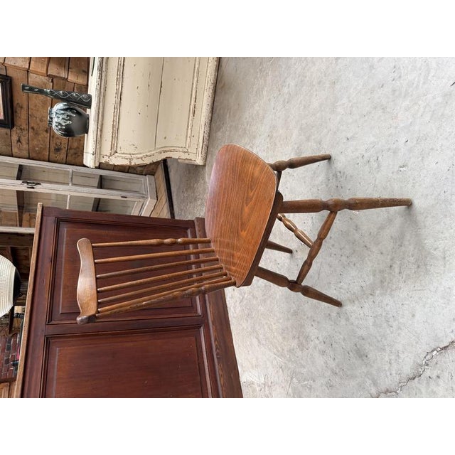 Bistro Chairs in Wood, Set of 10 For Sale - Image 6 of 13
