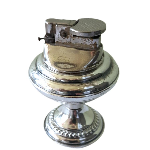 Mid-Century Modern Sterling Spaceship Table Lighter For Sale In Charleston - Image 6 of 6
