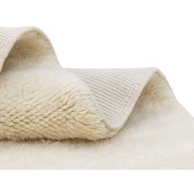 Hand-Knotted Wool Rug by Azele Studio For Sale - Image 6 of 9