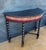 Spanish Baroque Style Demilune Console Table with Twisted Legs, 1920s For Sale - Image 12 of 12