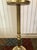 Mid 20th Century 1980’s, Vintage, Polished Brass, Display/Pedestal Stand, Fluted Columns and a Stepped-Circular Base, Weighted, 28” Tall For Sale - Image 5 of 12