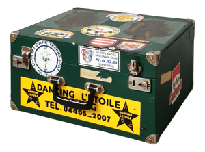 Vintage Belgian Trunk, 1960s