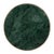 Metal Hager 16 in. W Round Marble & Metal Side Table, Green Marble For Sale - Image 7 of 8