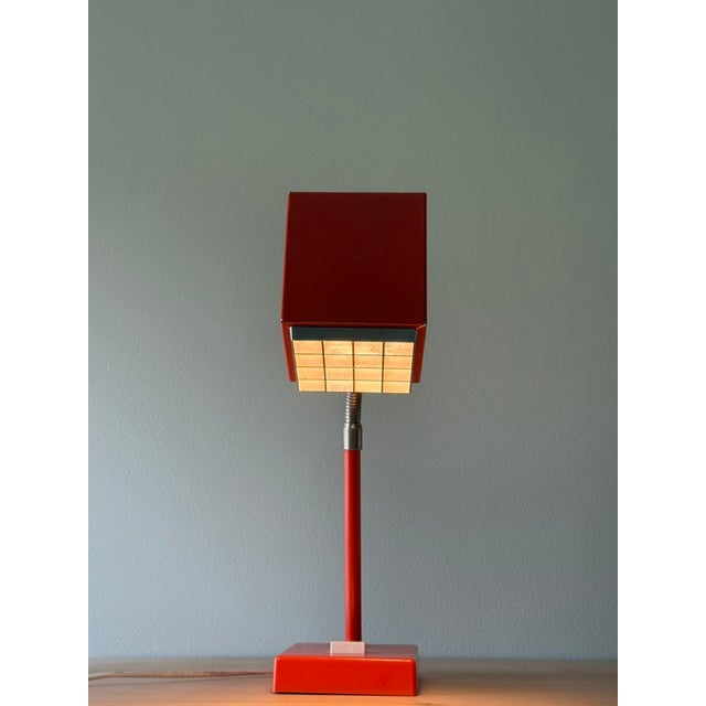 The Cube Table Lamp by Björn Svensson for Elidus, 1970s For Sale - Image 4 of 7