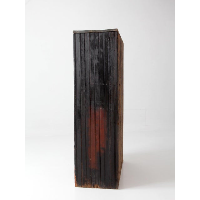 Antique Primitive Cabinet Cupboard For Sale - Image 9 of 18