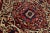 Textile 1960s Persian Designed Bakhtiari Wool Rug Handmade With Red and Blue Field For Sale - Image 7 of 8