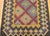 Vintage Turkish Tribal Runner, Flat-Woven Wool, Allover Geometric Patterns, 3’ x 10’ For Sale - Image 9 of 11