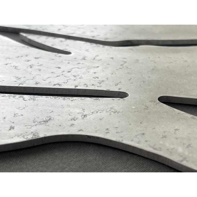 1980s Stephen Littlefield, Orlando Sculpture Plaque, 1980s, Aluminum For Sale - Image 5 of 10