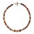 Ajd 19 Inch Spiderweb Jasper Multi Tone Necklace For Sale