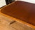 Traditional Multi-Banded Mahogany Dining Table by Leighton Hall - Showroom Sample For Sale - Image 11 of 18