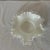 White 1960s Fenton Crystal Silver Crest Milk Glass, Double Ruffled Scalloped Rim Bowl For Sale - Image 8 of 10