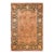 Mogul, One-of-a-Kind Hand-Knotted Area Rug in Orange, 6' 1" x 8' 10" For Sale